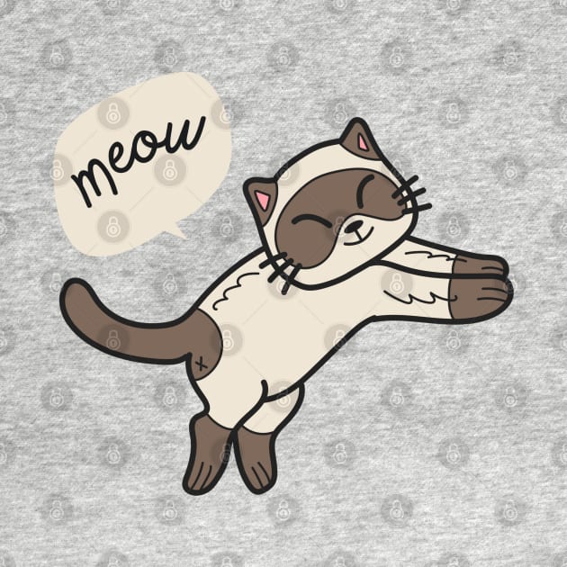 cute jumping cat by TrendsCollection